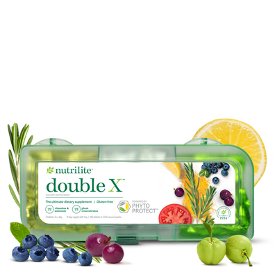 Nutrilite™ Double X™ Multivitamin - 31 Day Supply with Case 186 Tablets